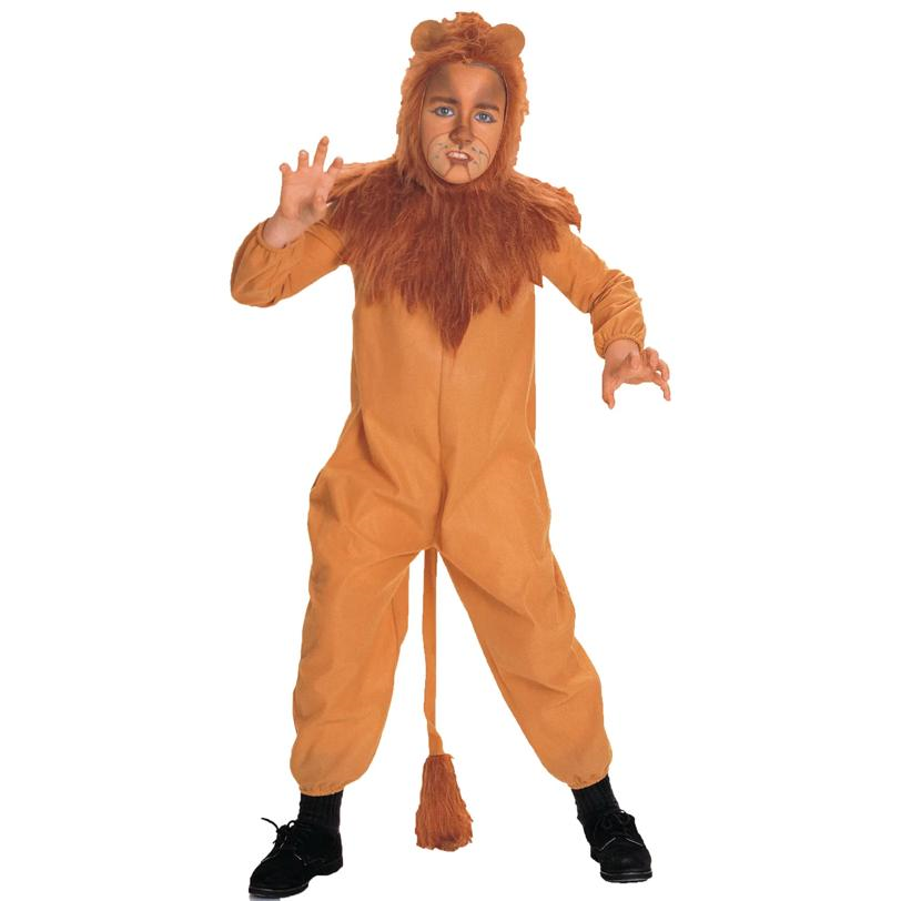 Boy's Cowardly Lion Child Costume