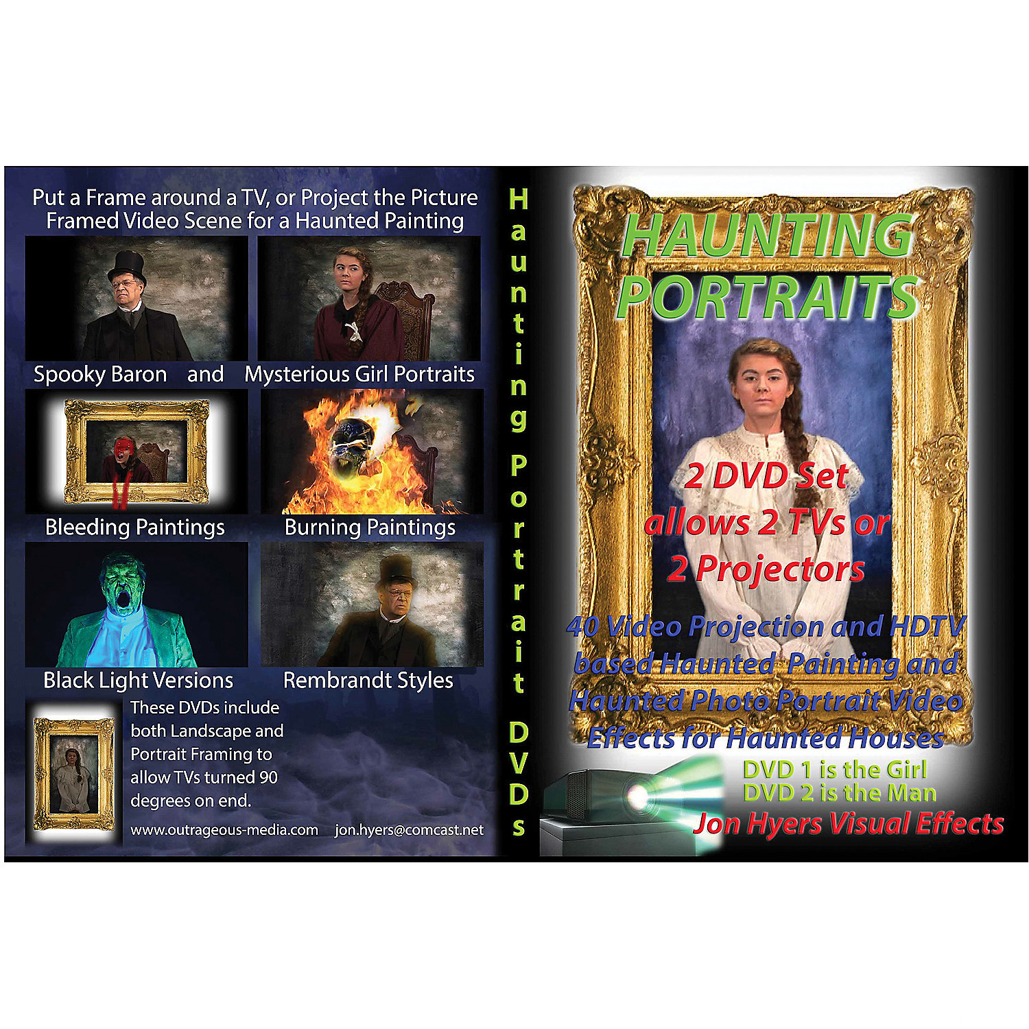 Haunting Portraits Combo DVD