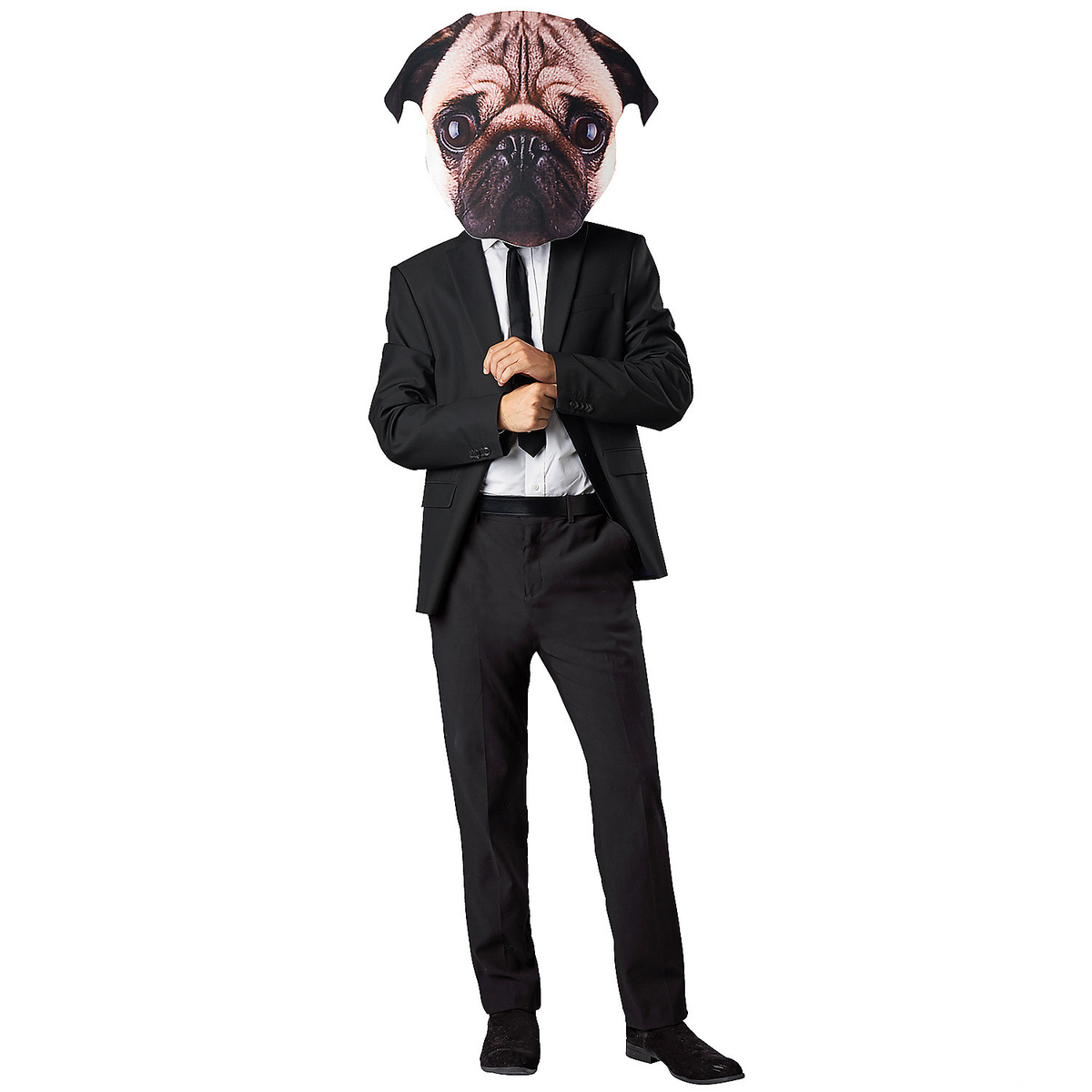 Pugs Life Head Mask Costume