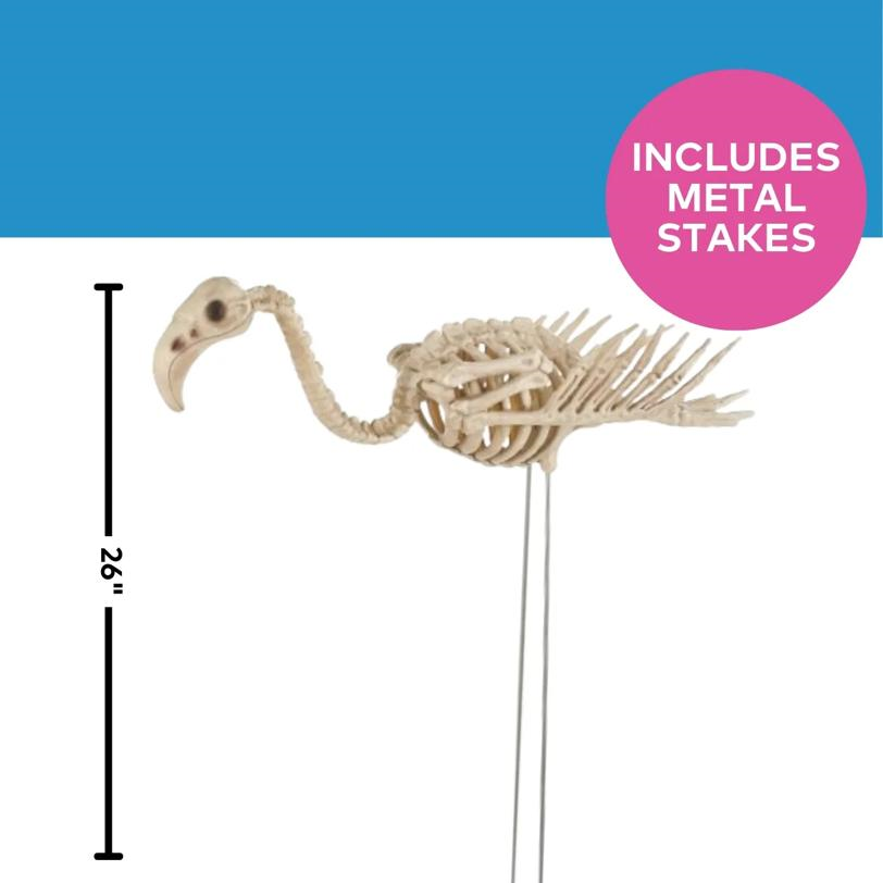 FLAMINGO SKELETON 27 IN