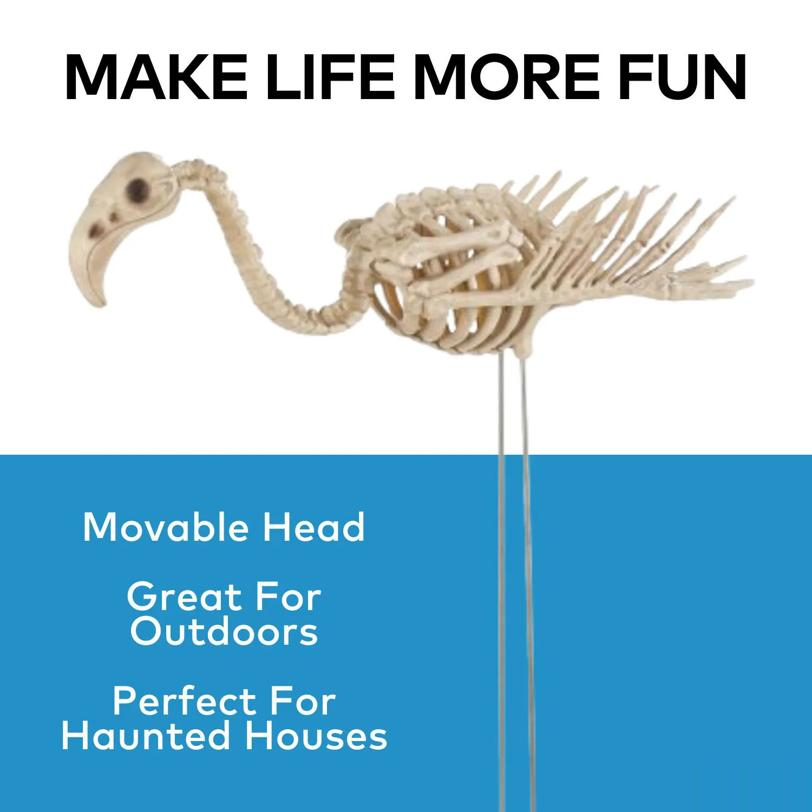 FLAMINGO SKELETON 27 IN