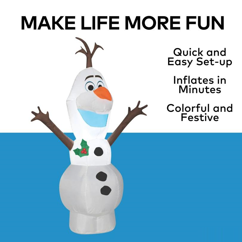 AIRBLOWN-STANDING OLAF-SM-