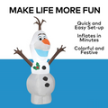 AIRBLOWN-STANDING OLAF-SM-