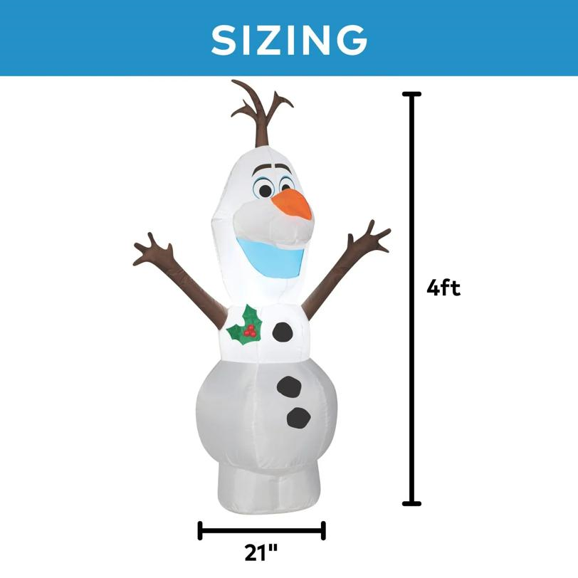 AIRBLOWN-STANDING OLAF-SM-