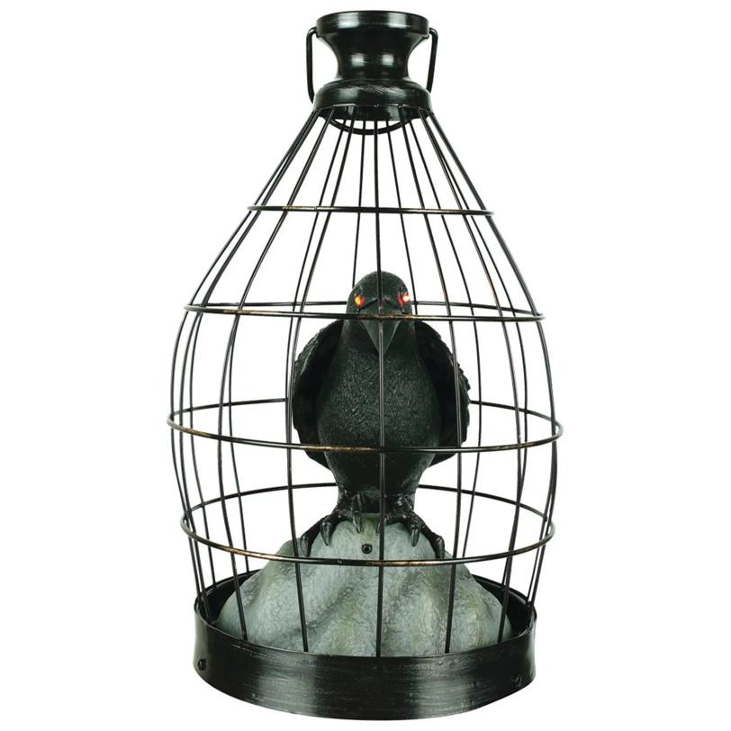 Crow In Cage Animated
