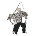 Kicking Reaper On Swing Decoration