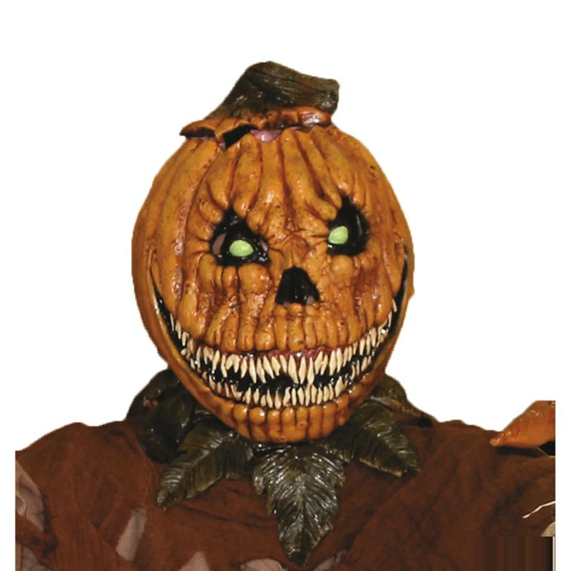 Rotting Pumpkin Latex Mask