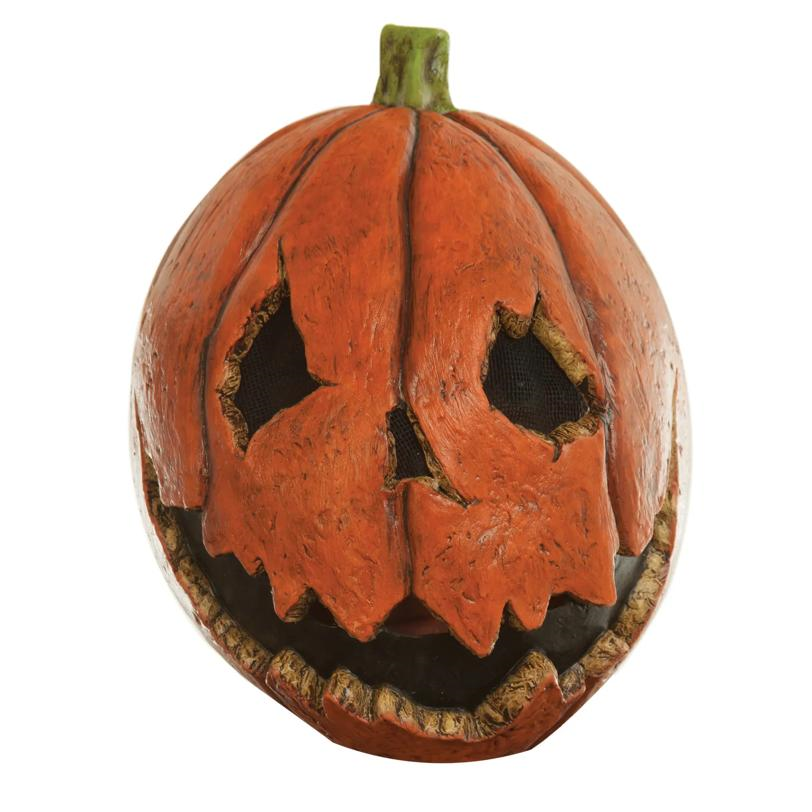 LAST NIGHT PUMPKIN LATEX MASK