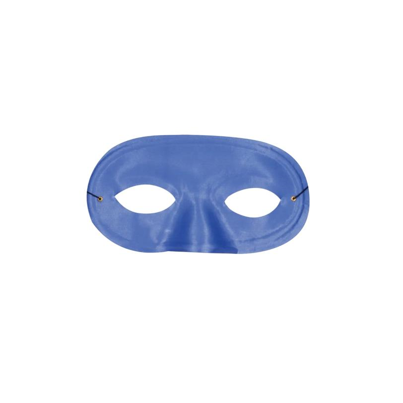 Half Domino Blue Mask