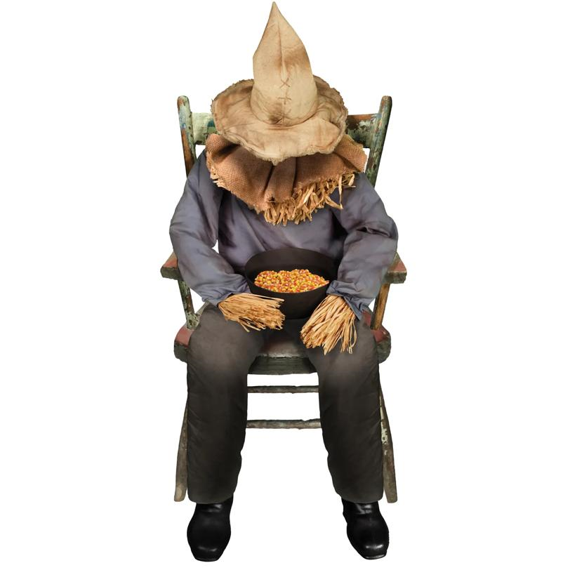 SITTING SCARECROW