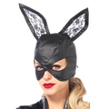 Leather Bunny Mask