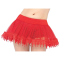 Petticoat Red Teardrop Lace