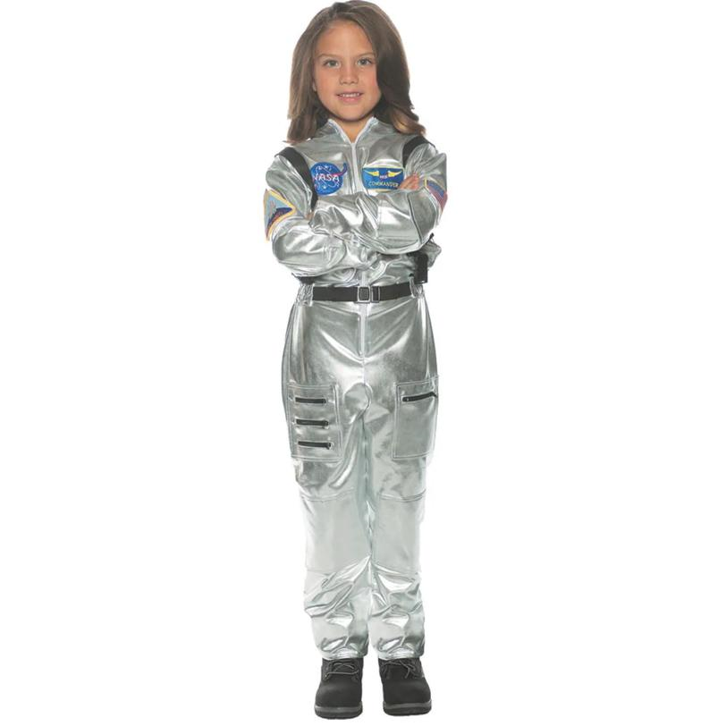 Astronaut Child Silver Costume