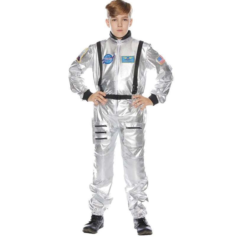 Astronaut Child Silver Costume