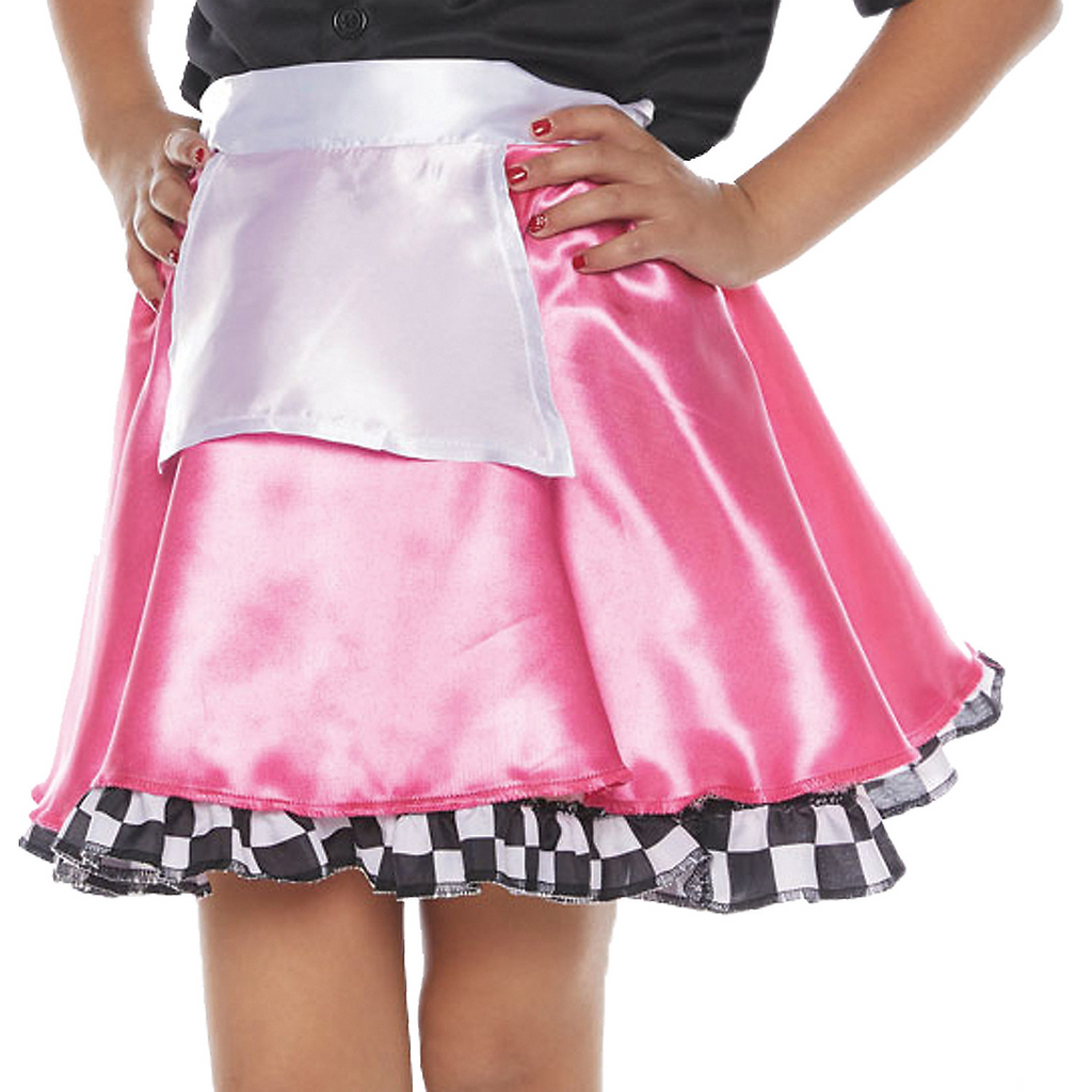 Car Hop Child Costume 50's