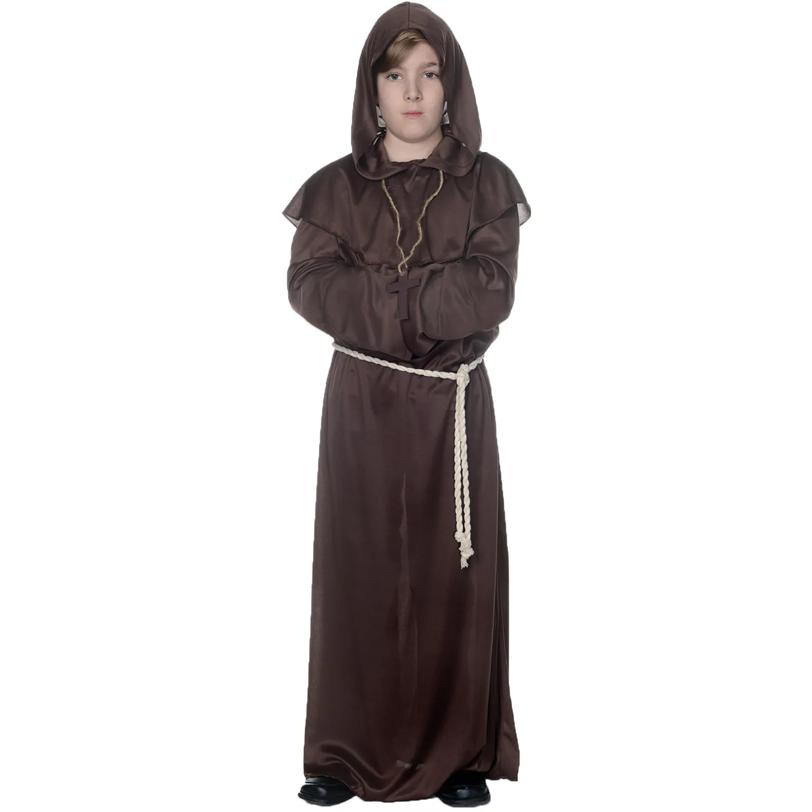 Monk Robe Child Brown