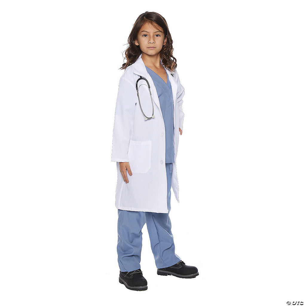 DOCTOR SCRUBS W LAB COAT CH