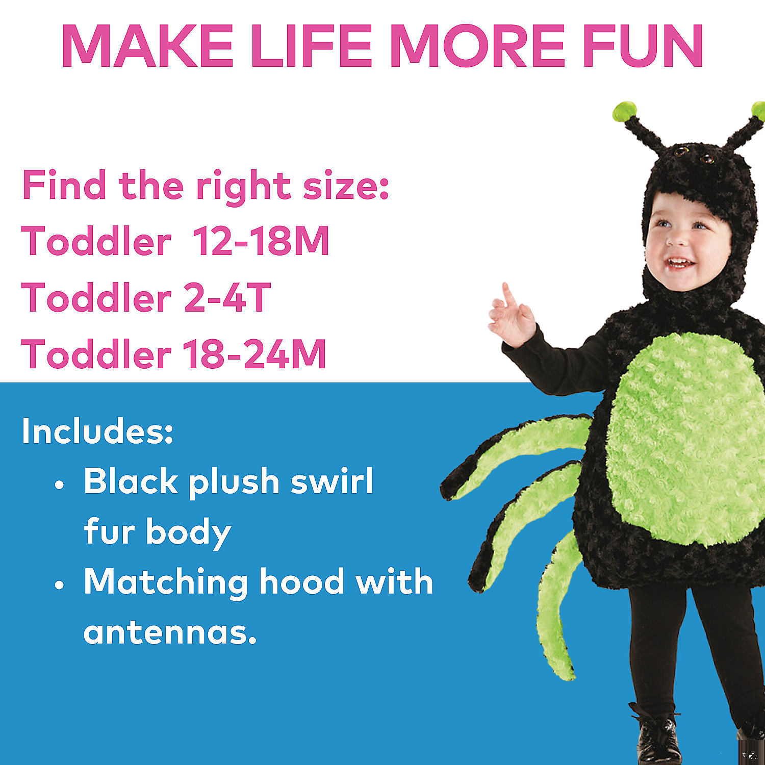 Toddler Spider Costume