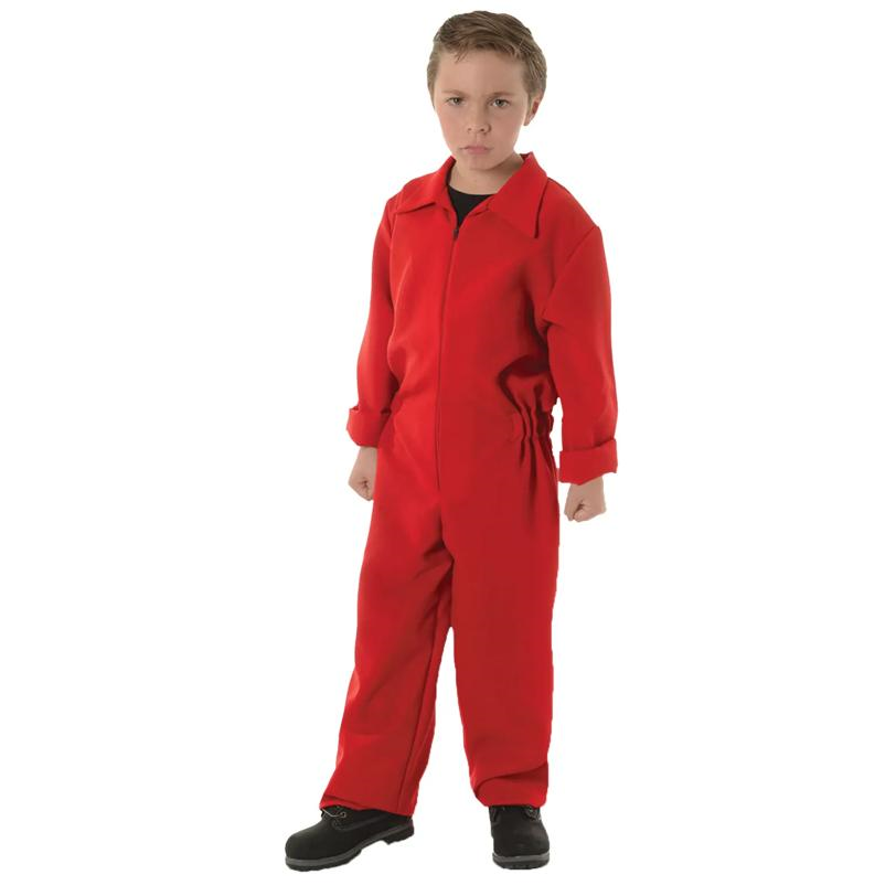 BOILER SUIT CHILD RED