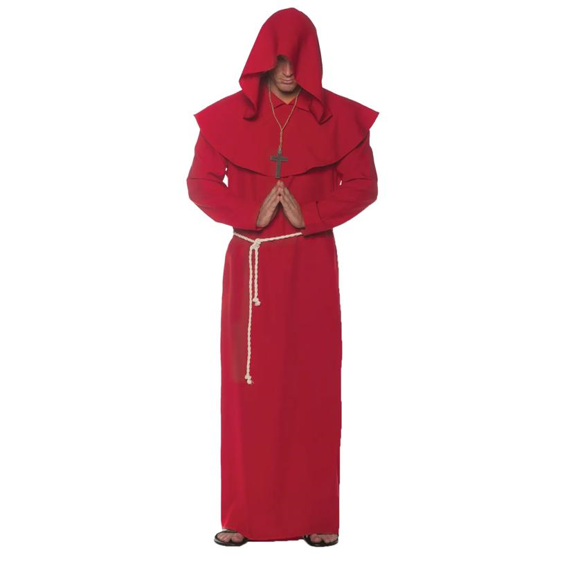 MONK ROBE ADULT RED