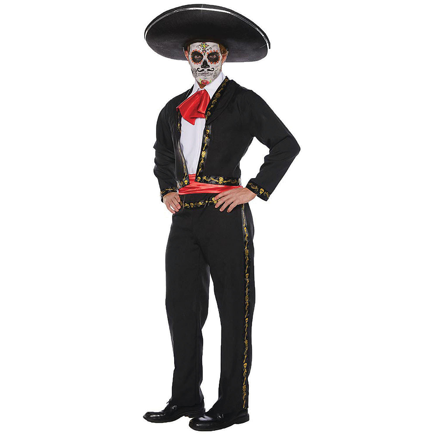 Skull Mariachi Adult Standard Costume