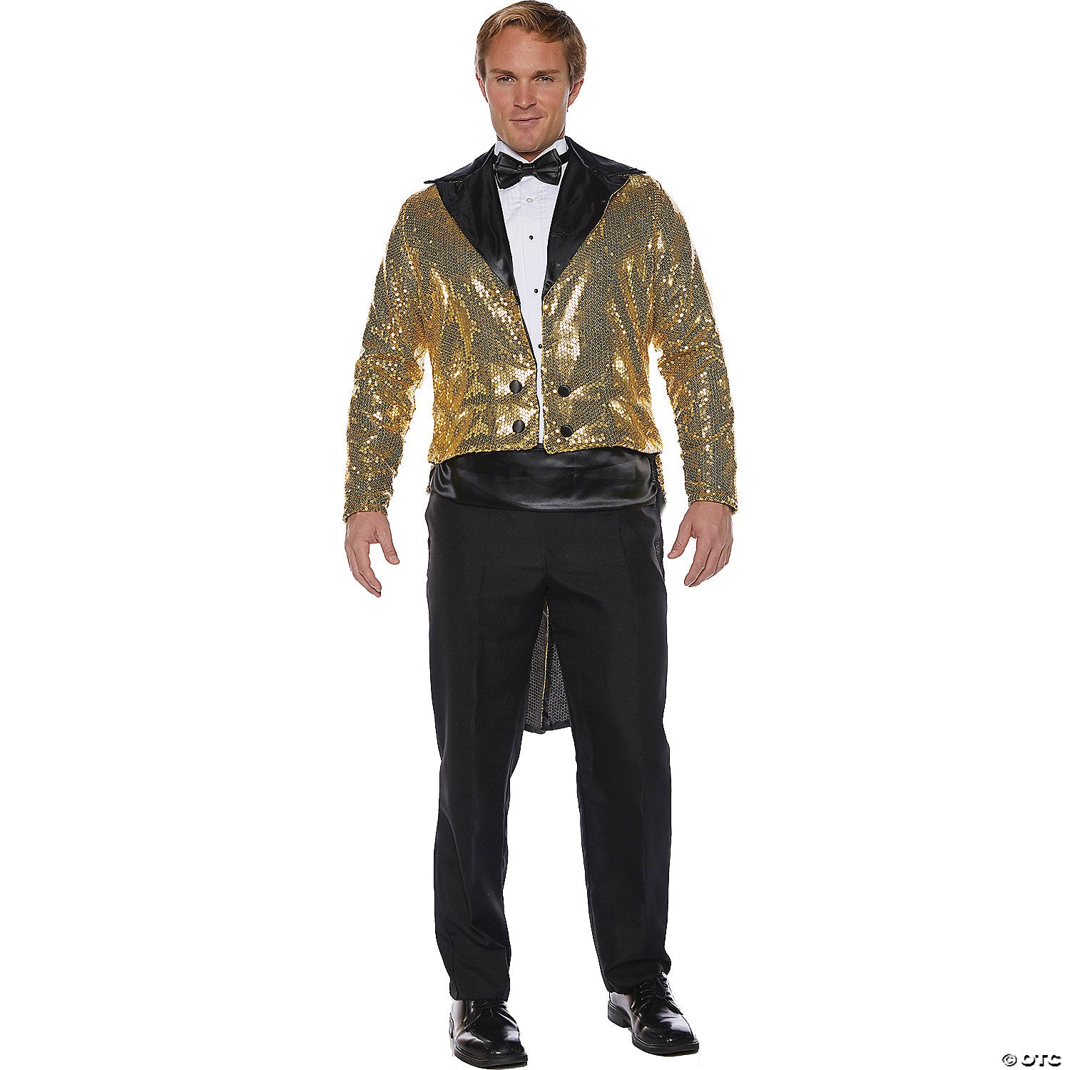 SEQUIN TAILCOAT ADULT GOLD
