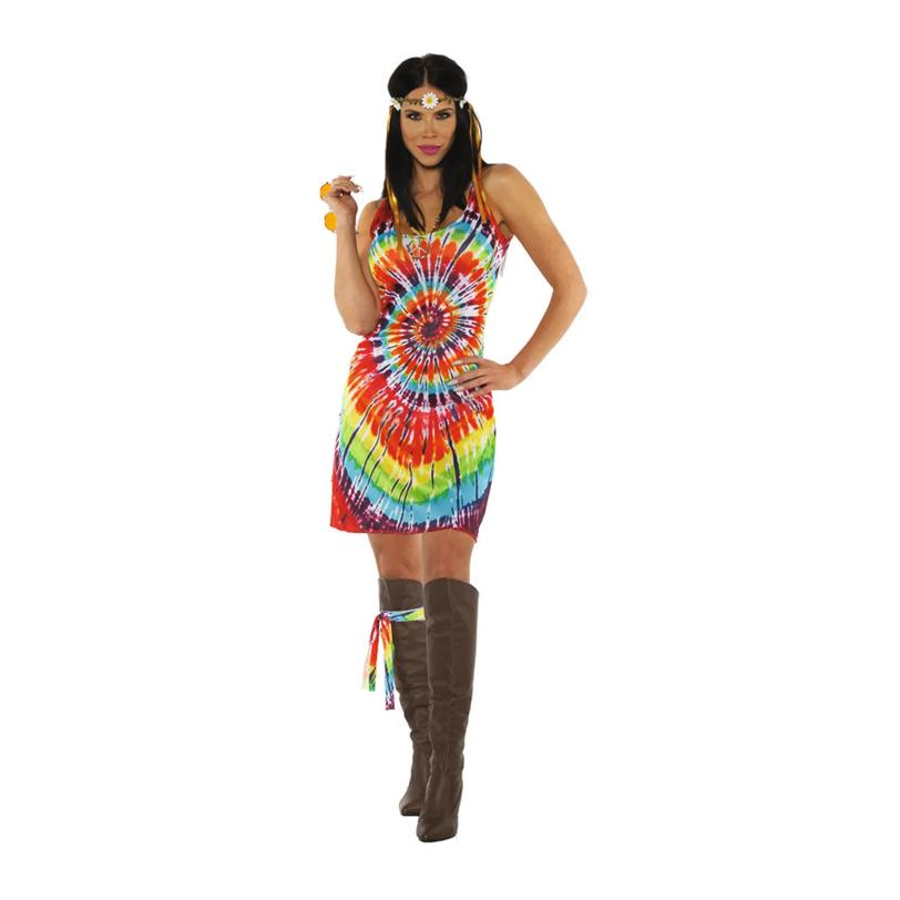 TIE DYE MINI DRESS ADULT
