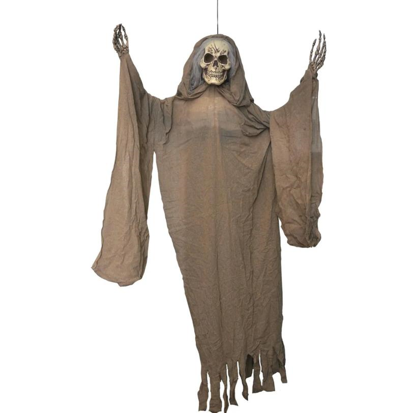 Hanging Ghoul with Light Up Eyes