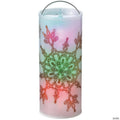 Midwest 12" Battery Operated White LED Color Changing Snowflake Christmas Lantern