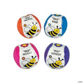 Mini Bee Your Best Plastic Footbags - 12 pc