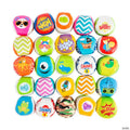 Mini Bright Color & Pattern Footbags Assortment - 25 pc