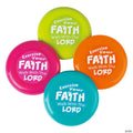 Mini Exercise Your Faith Flying Discs - 12 Pc.