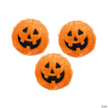 Mini Halloween Jack-O’-Lantern Bouncy Balls - 12 Pc.