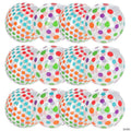 Mini Inflatable 5" Polka Dot Beach Balls - 12 Pc.