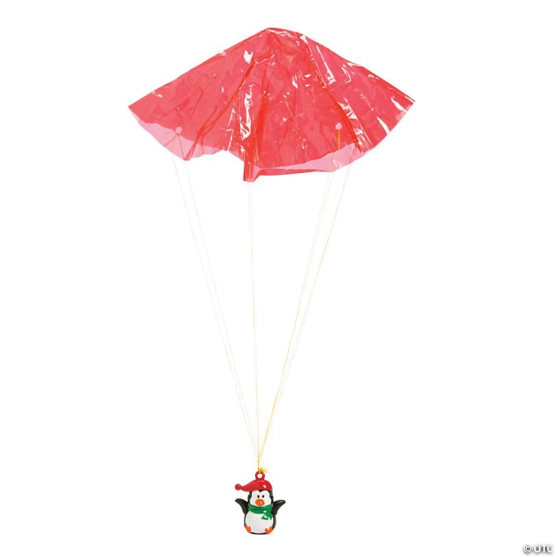 Mini Penguin Paratroopers - 12 Pc.