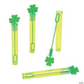 Mini Shamrock Bubble Tubes - 24 Pc.