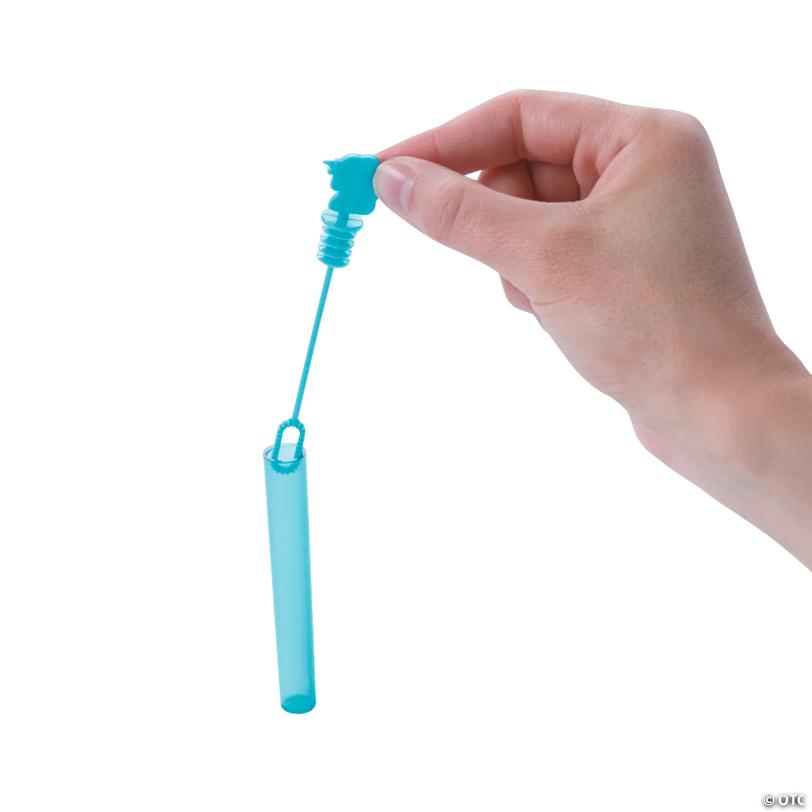 Mini Unicorn Bubble Tubes - 24 Pc.