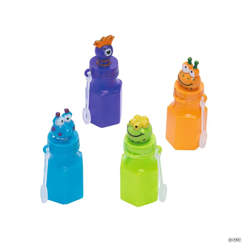 Monster Character Bubbles - 12 Pc.