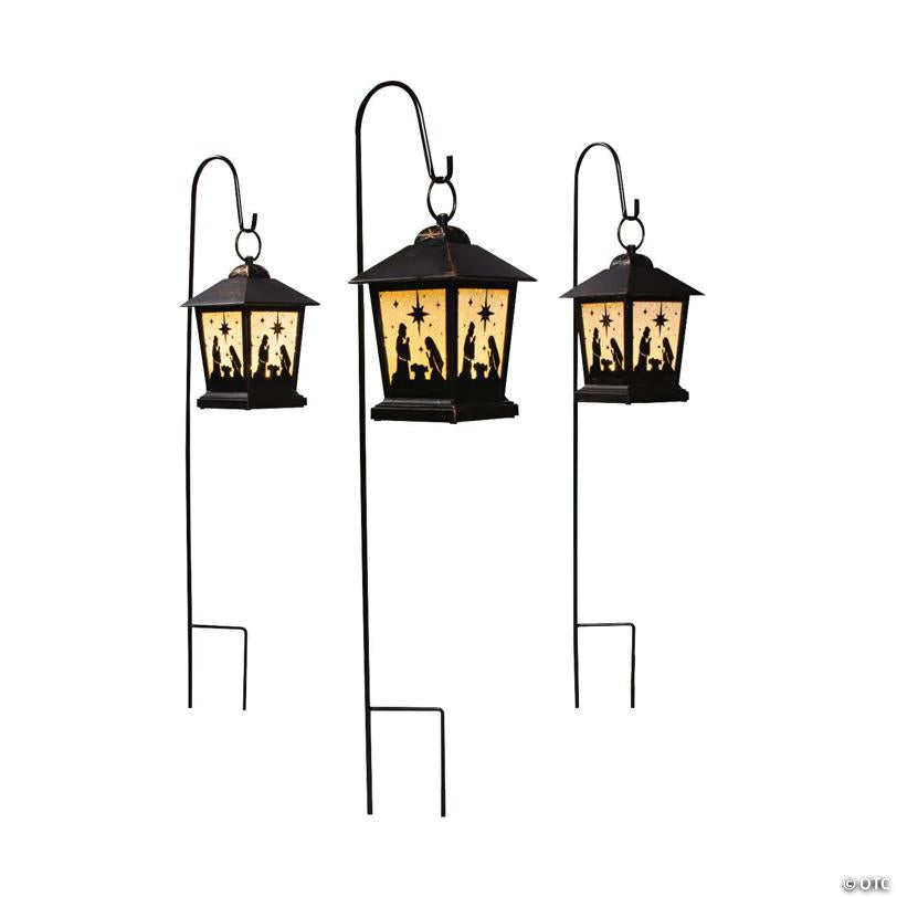 Nativity Lantern Outdoor Decorations