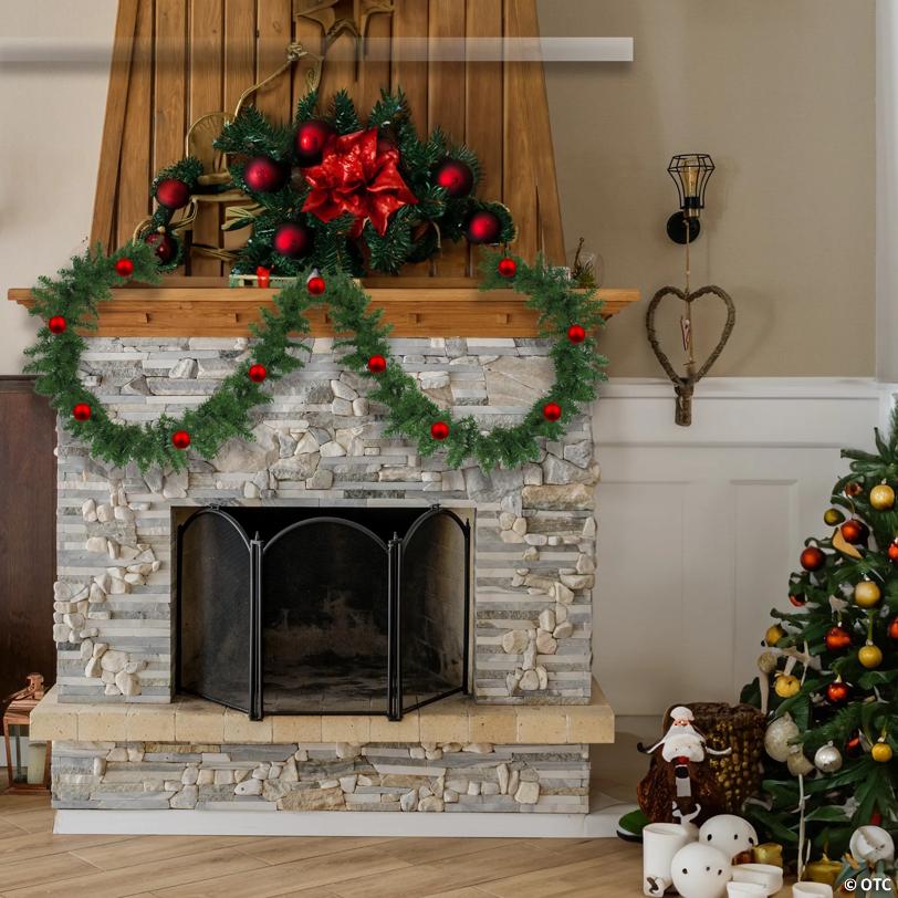 Northern Pine Commercial Christmas Garland - 50' Proper 10" - Unlit