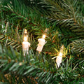 Northlight 100-Count Clear Mini Christmas Light Set  20.25ft White Wire