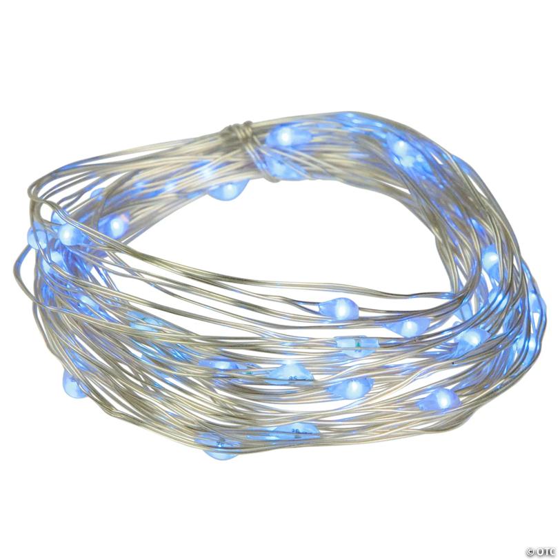 Northlight 100ct Blue LED Micro Fairy Lights - 20ft  Copper Wire