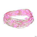 Northlight 100ct Pink LED Micro Fairy Lights - 20ft  Copper Wire
