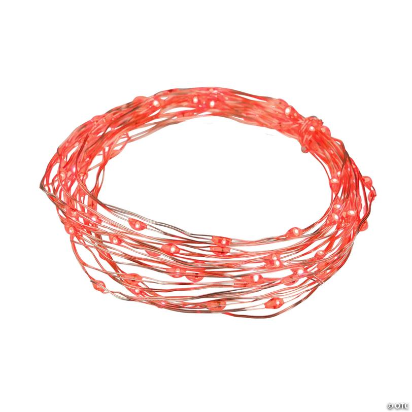 Northlight 100ct Red LED Micro Fairy Lights - 20ft  Copper Wire