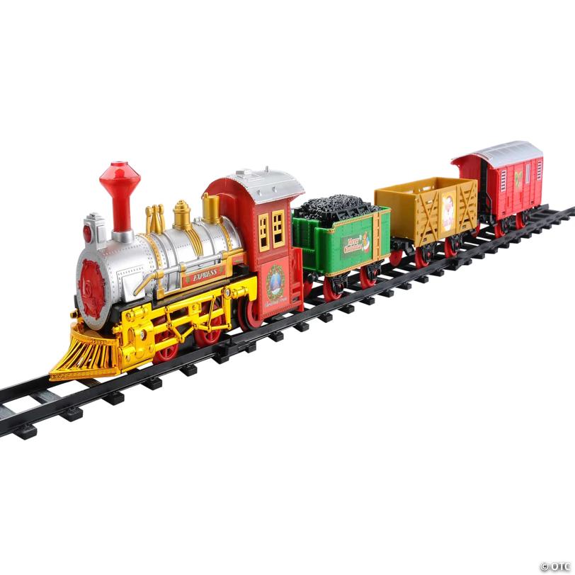 Northlight 12-Piece Battery Operated Animated Christmas Express Train Set