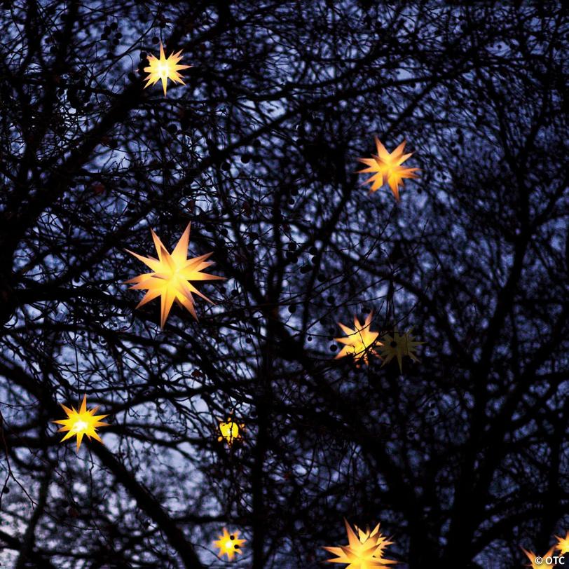 Northlight 12" White LED Lighted Moravian Star Christmas Decoration