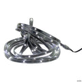 Northlight 18' Pure White LED Outdoor Christmas Linear Tape Lighting - Black Finish
