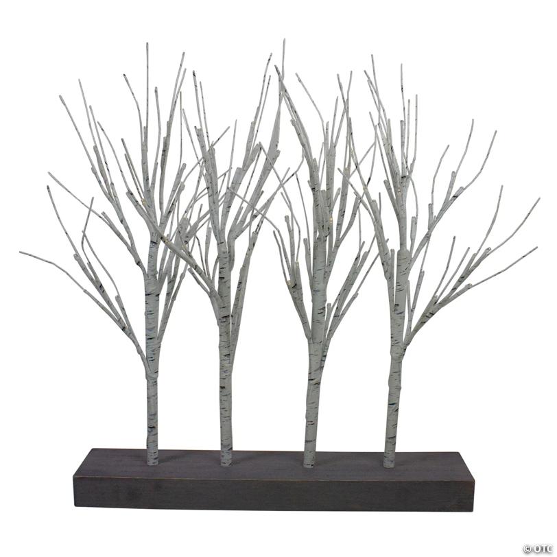Northlight 19.5" LED Battery Operated Warm White Cluster Tree