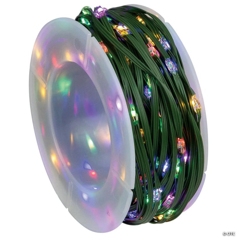Northlight 200ct LED Multi-Function Color Changing Christmas Fairy Lights  64.5ft Green Wire