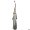 Northlight 22" Gray and Brown Cone Gnome Tabletop Christmas Decoration